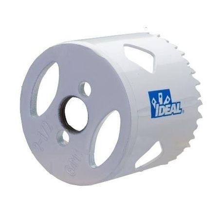 IDEAL Ideal 36-520 Hole Saw, 1-1/8 Dia, 1-7/8 D Cutting, Bi-Metal Cutting Edge