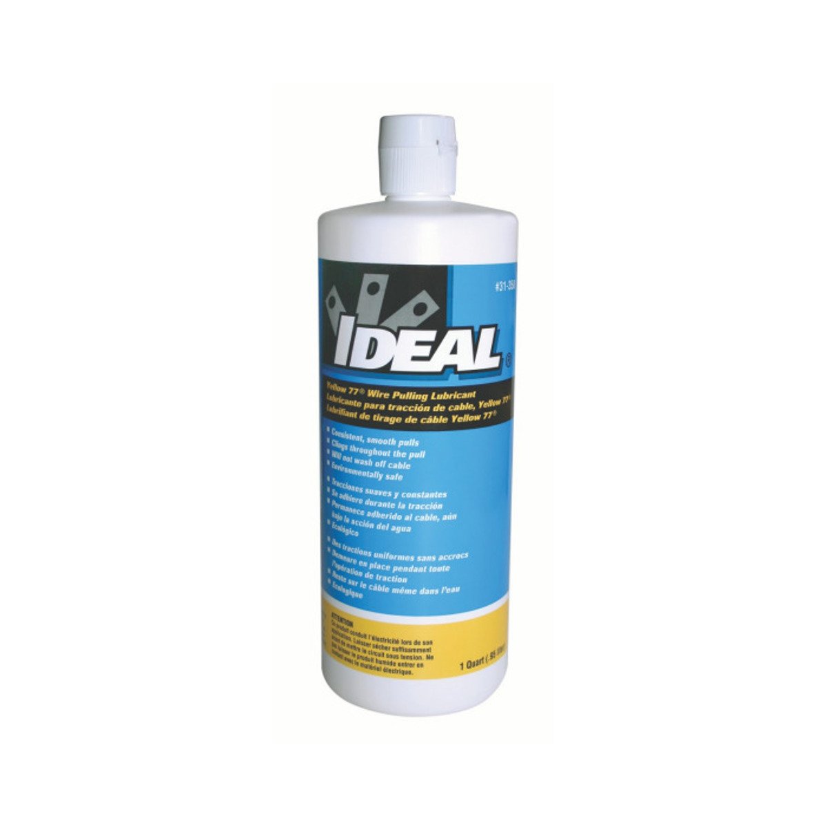 IDEAL Ideal 31-358 Yellow 77 Lube 1 Quart Squeeze