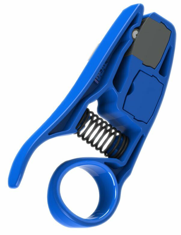 IDEAL Ideal 45-605 PrepPRO Coax/UTP Cable Stripper, RG-59/59Q RG6/6Q