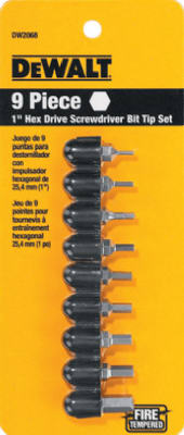 TRUE VALUE DW2068 TOOL SETS