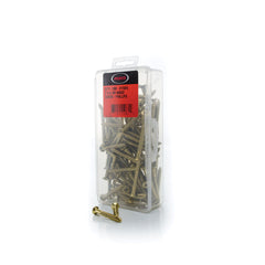 PASCO Pasco 1505 2 in #12 Wood Screw Flat Phillips (Pack of 100)