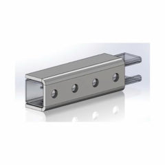 EMPIRE INDUSTRIES Empire Industries 9052UFZ 4-Hole Splice Clevis 1-5/8 x 1-5/8 Strut (7-1/4 in)