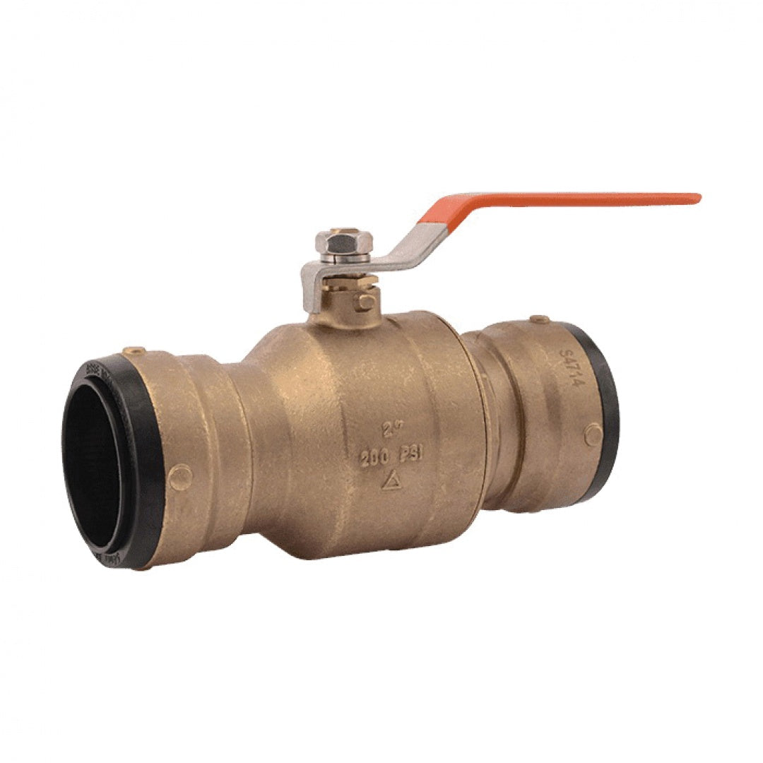 SHARKBITE SharkBite UXLBV41 Ball Valve Push to Connect 1-1/2 in