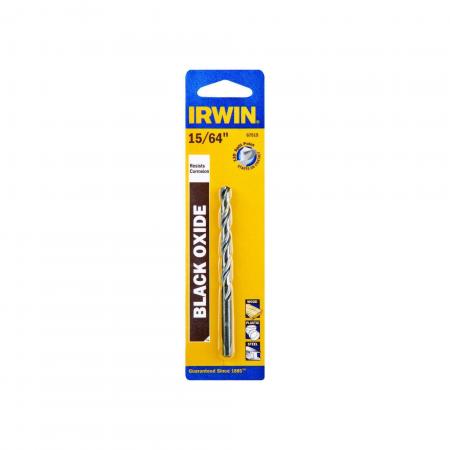 IRWIN Irwin Tools 67515 Drill 15/64 HD JL 135 Black Ox Pack of 5