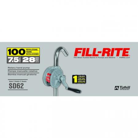 FILL-RITE SD62 PLUMBING SUPPLIES