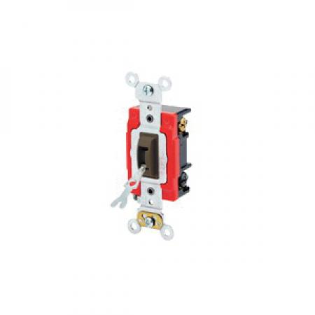 LEVITON Leviton 1223-2L Self-Grounding AC Quiet Toggle Switch 120/277 VAC 20 Amp
