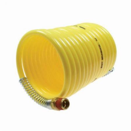 COILHOSE PNEUMATICS Coilhose Pneumatics N14-12B Coiled Nylon Air Hose 1/4-Inch ID 12-Foot Length with 2 Swivel Fittings