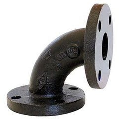 ASC ENGINEERED SOLUTIONS Asc Engineered Solutions 0306001801 Cast Iron Flanged Elbow (8 in/90 deg)