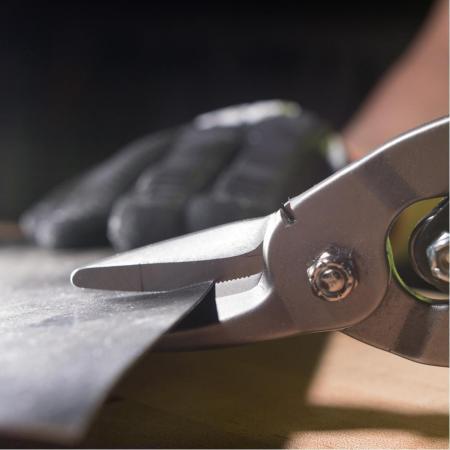 KLEIN TOOLS Klein Tools 1201R Aviation Snips with Wire Cutter, Right