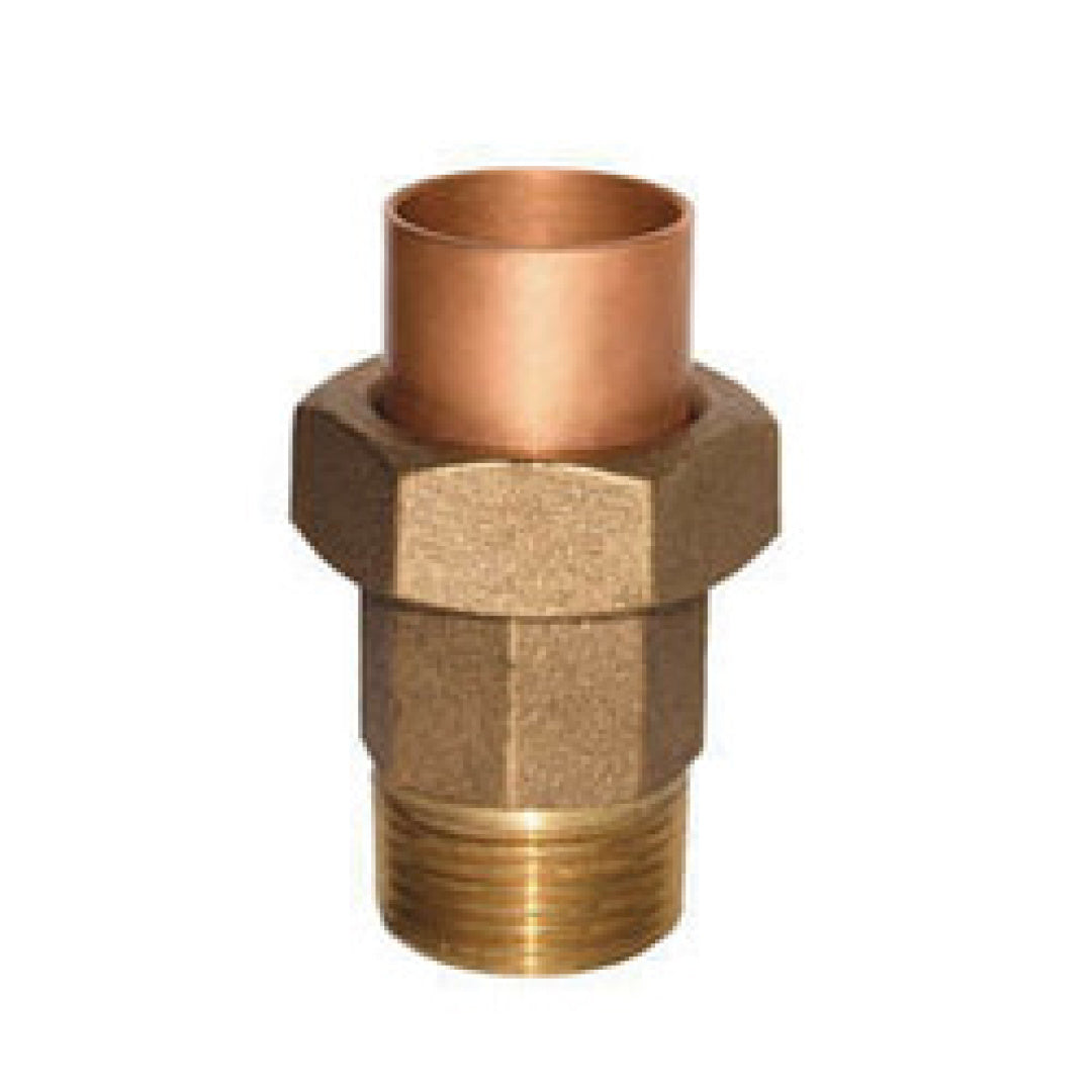 LEGEND VALVE Legend Valve 302-311NL 2 inches Copper x Male Union NL (2-inch)