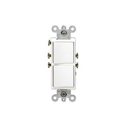 LEVITON Leviton 5627-W Combination Switch 20 Amp 120/277 Volt