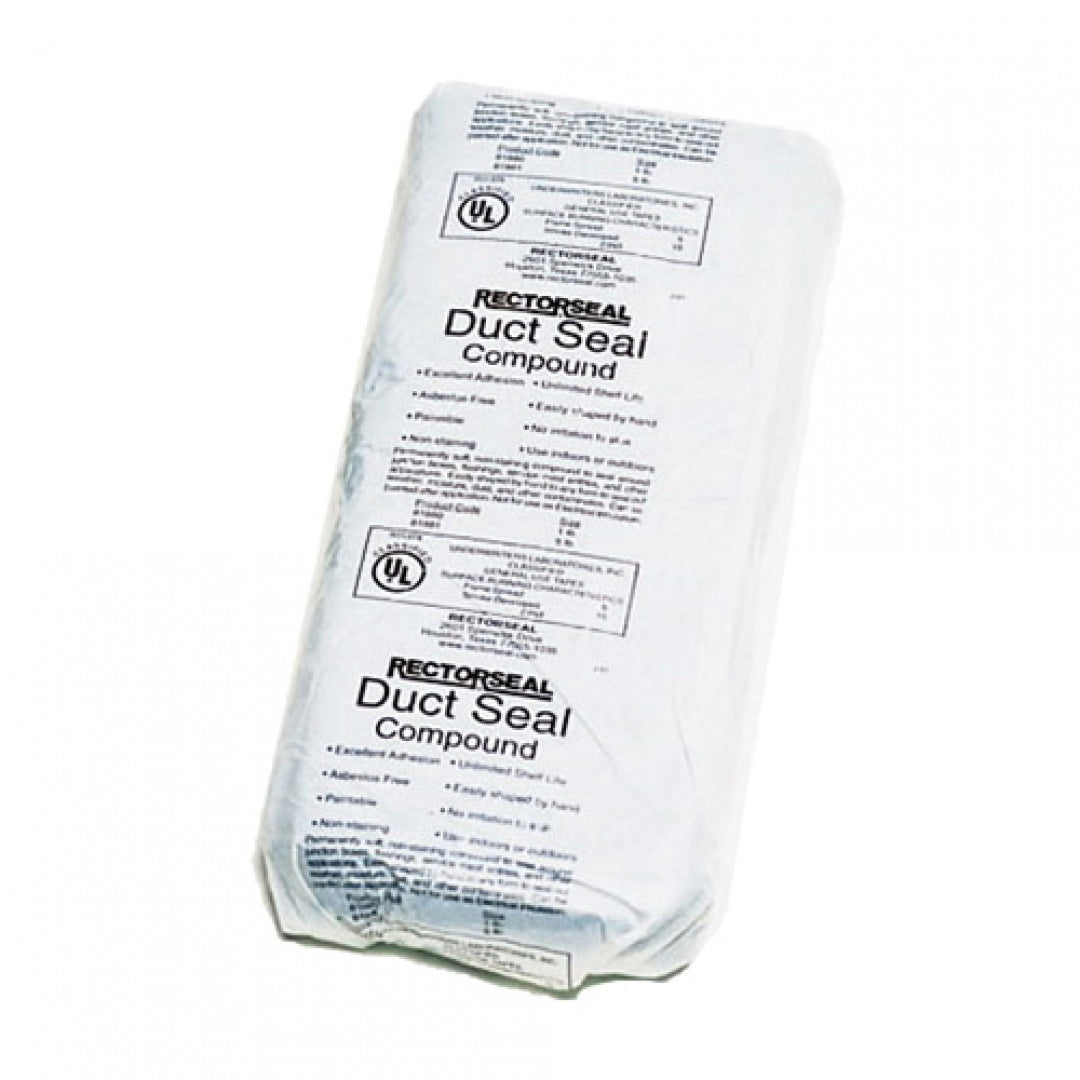 RECTORSEAL Rectorseal 81881 Duct Seal Compound 5 lb Gray