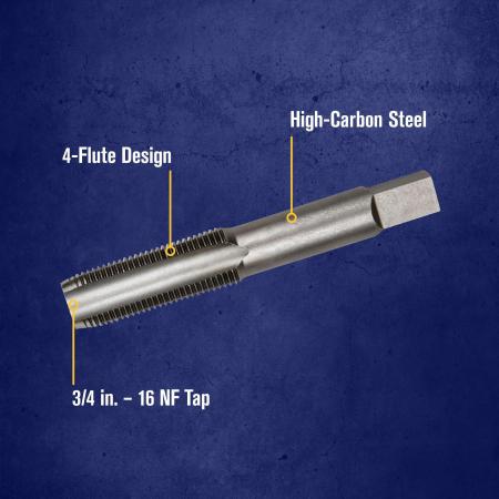 IRWIN Irwin 1460 Tap 3/4-16 NF Plug