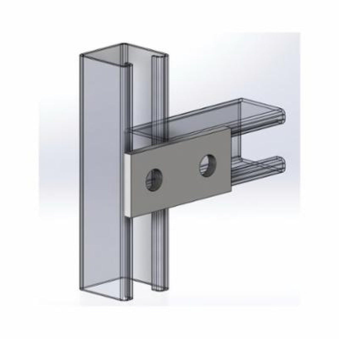 EMPIRE INDUSTRIES Empire Industries 9003FFZ 2-Hole Splice Plate 3-1/2 in x 1-5/8 in x 1/4 in