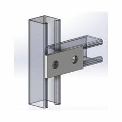 EMPIRE INDUSTRIES Empire Industries 9003FFZ 2-Hole Splice Plate 3-1/2 in x 1-5/8 in x 1/4 in