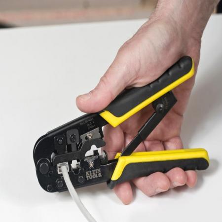 KLEIN TOOLS Klein Tools VDV226-011-SEN Ratcheting Modular Cutter/Stripper/Crimper