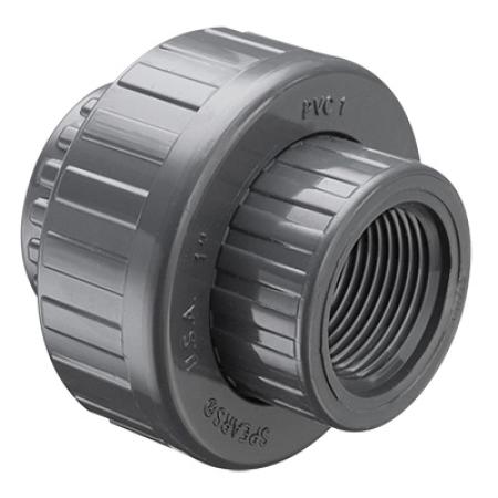 SPEARS Spears 899-030 PVC Schedule 80 Unions Socket and FIPT with EPDM O-ring 3-Inch