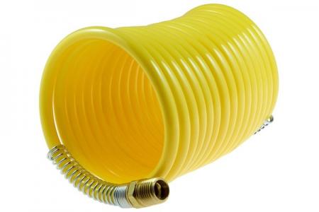 COILHOSE PNEUMATICS Coilhose Pneumatics N38254 Nylon Coil 3/8 Inches ID x 25 Feet, 1/4 Inches MPT Rigid
