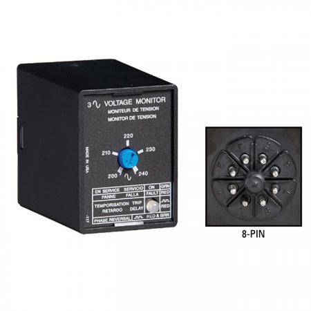 LITTELFUSE Littelfuse PLM6405 Electromechanical Relay 200 to 240VAC 10A SPDT 60.7x45.2x81.3 mm