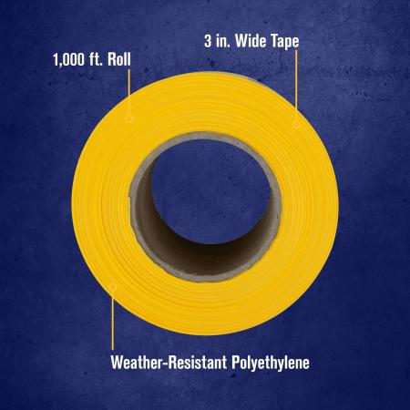 IRWIN IRWIN 66231 TAPE 1000'X 3 CAUTION