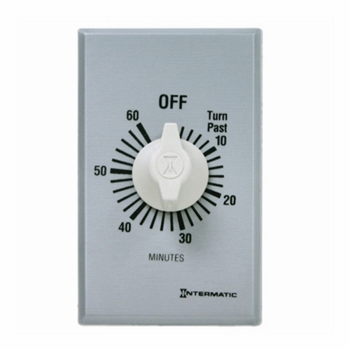 INTERMATIC Intermatic FF360M Commercial Spring Wound Timer 60 Min SPDT Silver