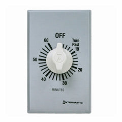 Intermatic FF360M Commercial Spring Wound Timer 60 Min SPDT Silver