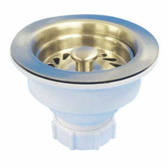 JB INDUSTRIES Jb Industries jbx111 Kitchen Strainer 4.5 in Brushed Nickel