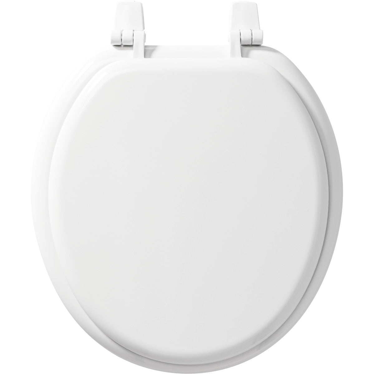 BEMIS Bemis 400TTA-000 Round Enameled Wood Toilet Seat with Top-Tite® Hinge