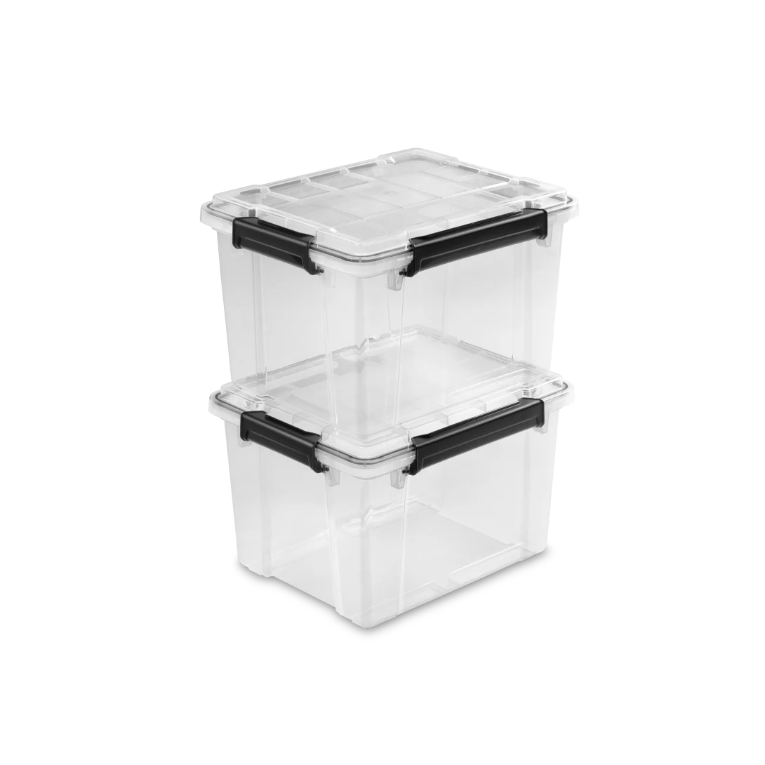 STERILITE Sterilite 39339004 34 Qt Gasket Box 4-Pack