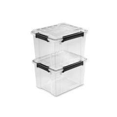 STERILITE Sterilite 39339004 34 Qt Gasket Box 4-Pack