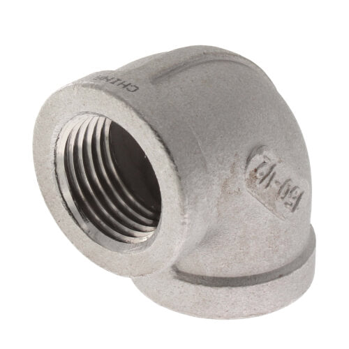 MERIT BRASS Merit Brass K401-08 Banded Pipe 90 Deg Elbow 1/2 In FNPT 150 lb