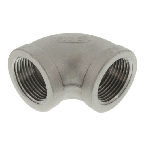 MERIT BRASS Merit Brass K401-16 Banded Pipe 90 Deg Elbow 1 In FNPT 150 lb