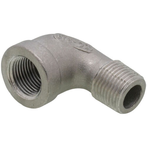 MERIT BRASS Merit Brass K403-06 Street Elbow, 3/8 in Nominal, MNPT x FNPT End Style, 150 lb