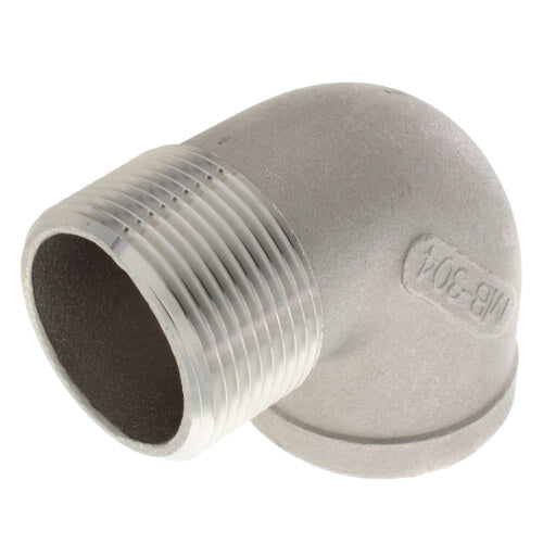 MERIT BRASS Merit Brass K403-20 Stainless Steel 90 Degree Street Elbow Class 150 1-1/4 Inch MNPT x FNPT