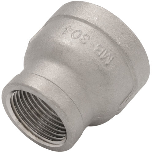 MERIT BRASS Merit Brass K412-1612 Banded Reducing Coupling, 1 x 3/4 in Nominal, FNPT End Style, 150 lb