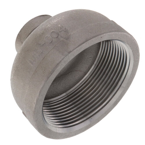 MERIT BRASS Merit Brass K412-3208 Banded Reducing Coupling, 2 x 1/2 in Nominal, FNPT End Style