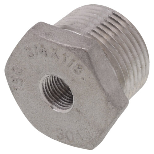 MERIT BRASS Merit Brass K414-1202 Hex Head Pipe Bushing 3/4 x 1/8 in MNPT x FNPT
