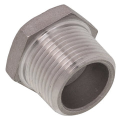 Merit Brass K414-1206 Hex Head Pipe Bushing, 3/4 x 3/8 in Nominal, MNPT x FNPT