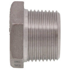 Merit Brass K414-1206 Hex Head Pipe Bushing, 3/4 x 3/8 in Nominal, MNPT x FNPT