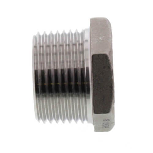 MERIT BRASS Merit Brass K414-1602 Hex Head Pipe Bushing, 1 x 1/8 in Nominal, MNPT x FNPT