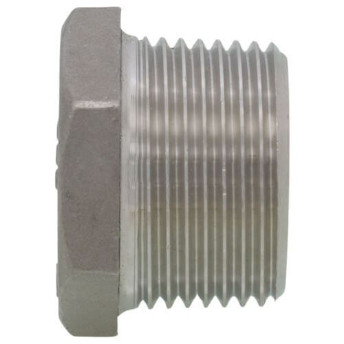 MERIT BRASS Merit Brass K414-1604 Hex Head Pipe Bushing, 1 x 1/4 in Nominal, MNPT x FNPT End Style, 150 lb, 304/304L Stainless Steel, Import