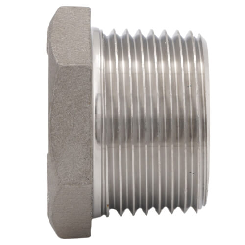 MERIT BRASS Merit Brass K414-1612 Hex Head Pipe Bushing, 1 x 3/4 in Nominal, MNPT x FNPT End Style, 150 lb