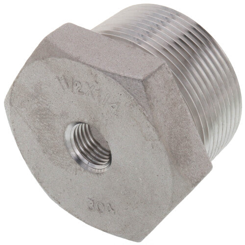 MERIT BRASS Merit Brass K414-2404 Hex Head Pipe Bushing 1-1/2 x 1/4 in MNPT x FNPT
