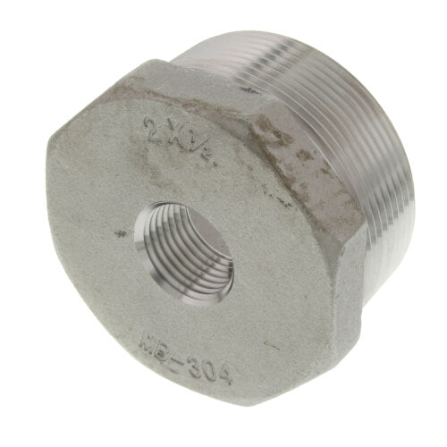 MERIT BRASS Merit Brass K414-3208 Hex Head Pipe Bushing 2 x 1/2 in MNPT x FNPT