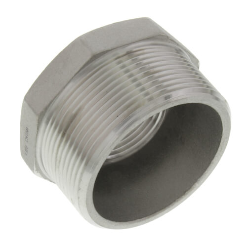 MERIT BRASS Merit Brass K414-3216 Hex Head Pipe Bushing 2 x 1 in MNPT x FNPT