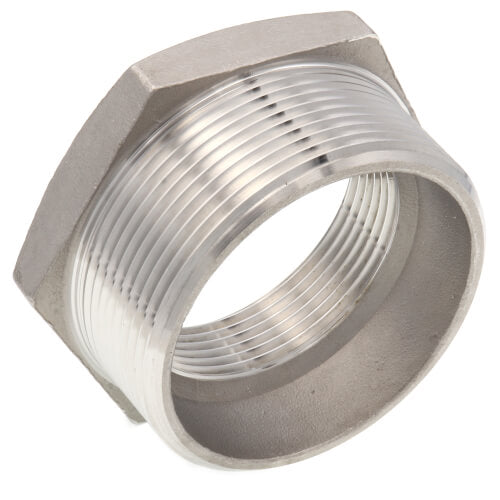 MERIT BRASS Merit Brass K414-4840 Hex Head Pipe Bushing, 3 x 2-1/2 in Nominal, MNPT x FNPT End Style, 150 lb