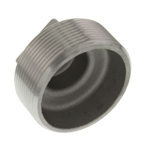 MERIT BRASS Merit Brass K417-32 Cored Square Head Plug, 2 in Nominal, MNPT End Style, 150 lb, 304/304L Stainless Steel, Import