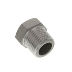 Merit Brass K417H-08 Hex Head Pipe Plug, 1/2 in Nominal, MNPT End Style, 150 lb