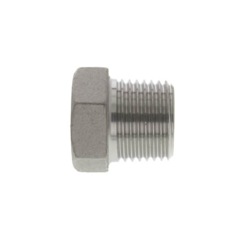 MERIT BRASS Merit Brass K417H-08 Hex Head Pipe Plug, 1/2 in Nominal, MNPT End Style, 150 lb