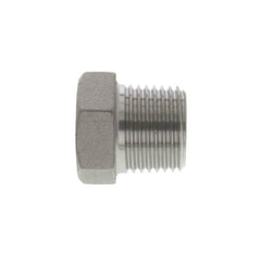 Merit Brass K417H-08 Hex Head Pipe Plug, 1/2 in Nominal, MNPT End Style, 150 lb